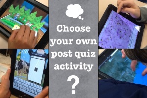 Choose Your Own Post Quiz Activity